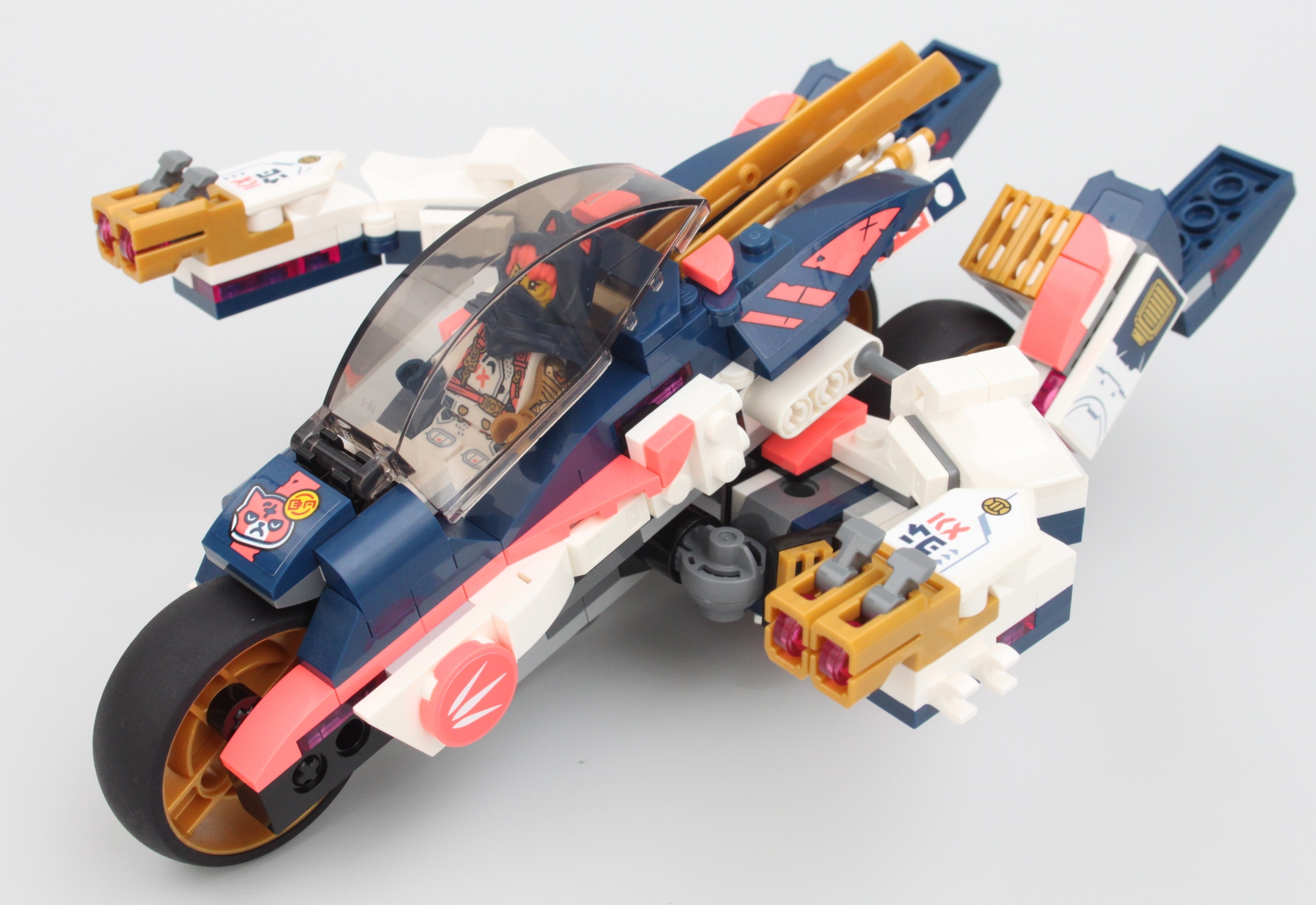 LEGO NINJAGO 71792 Soras Transforming Mech Bike Racer review 10 scaled