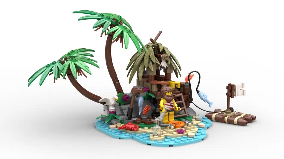 LEGO Ideas Ray the Castaway
