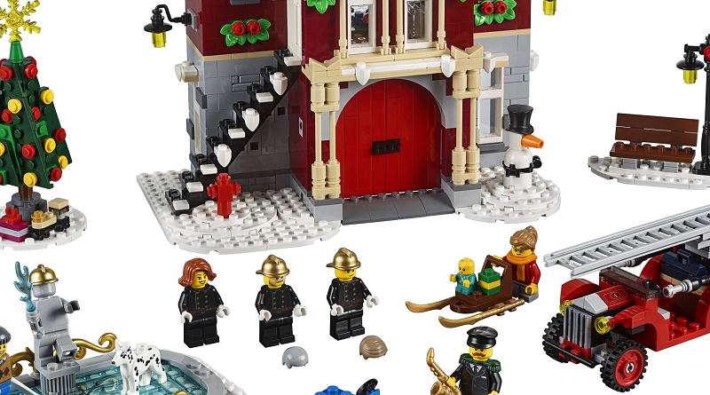 LEGO Creator Expert 10263 Winter Village Fire Station on general release today