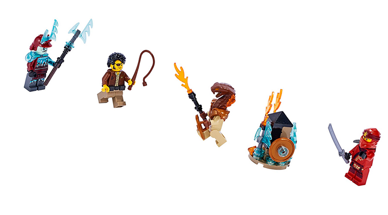 LEGO NINJAGO 40342 Minifigure Pack includes Clutch Powers minifigure