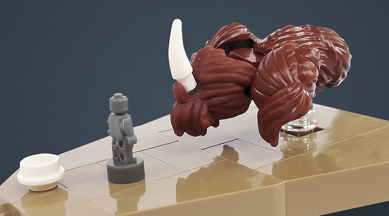 Brick Pic of the Day: Mando vs Mudhorn