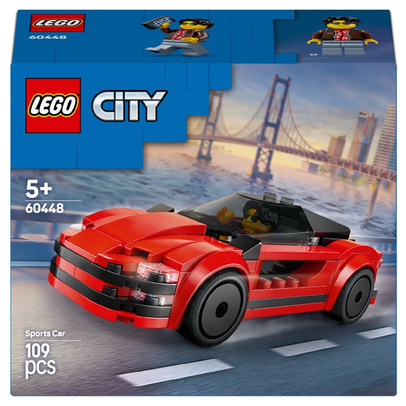 LEGO City 60448 Sports Car box front