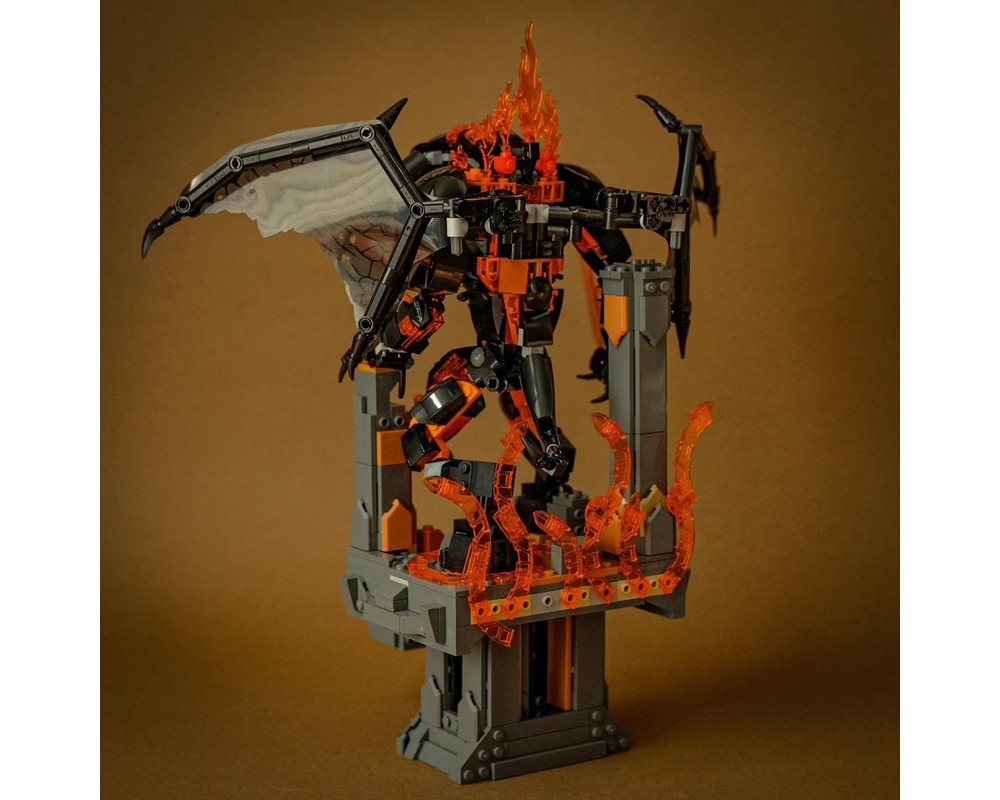 REBRICKABLE LEGO Balrog upgrade 3
