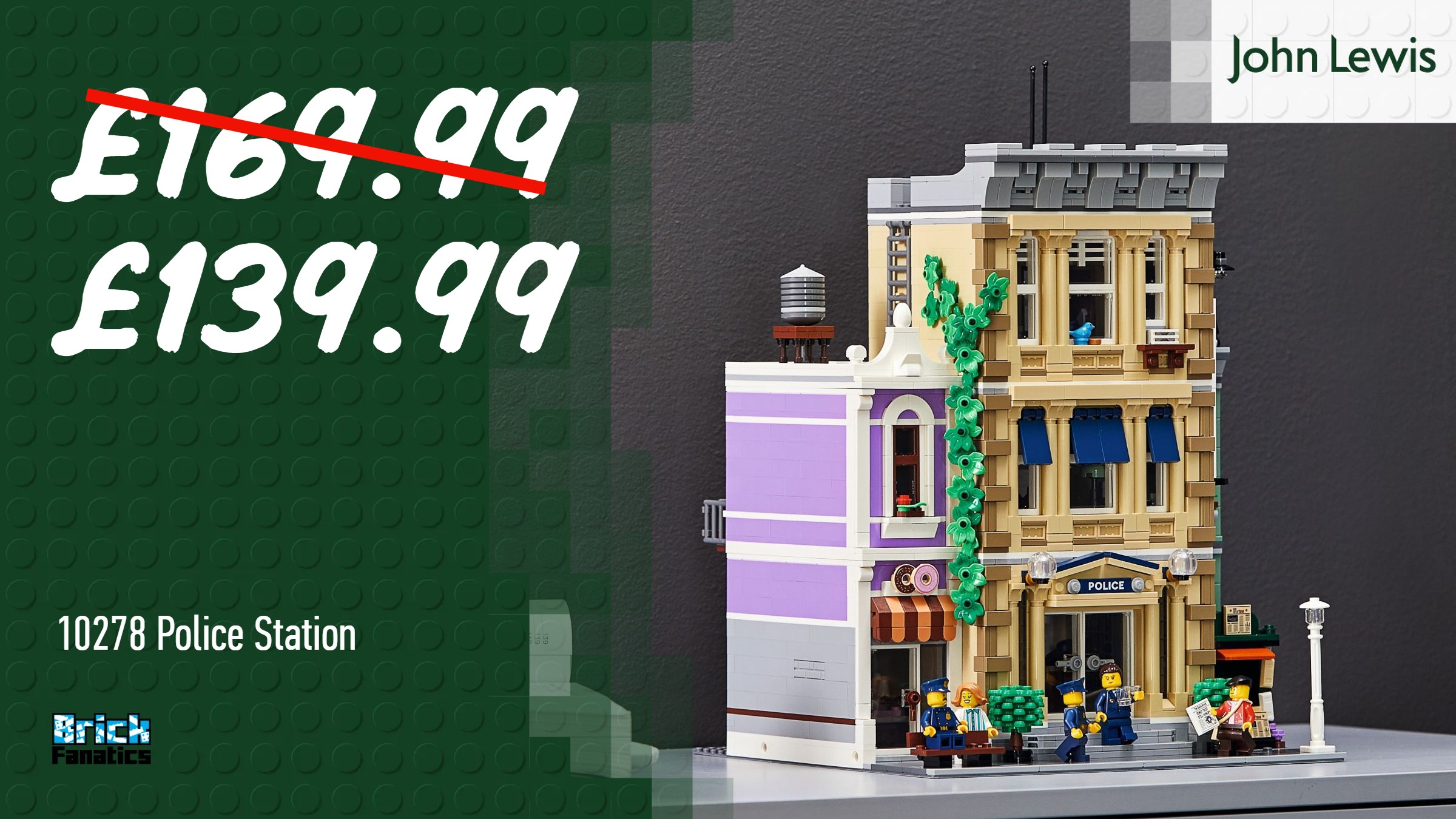 Back in stock: Last chance to pick up retiring LEGO 10278 Police Station at a discount