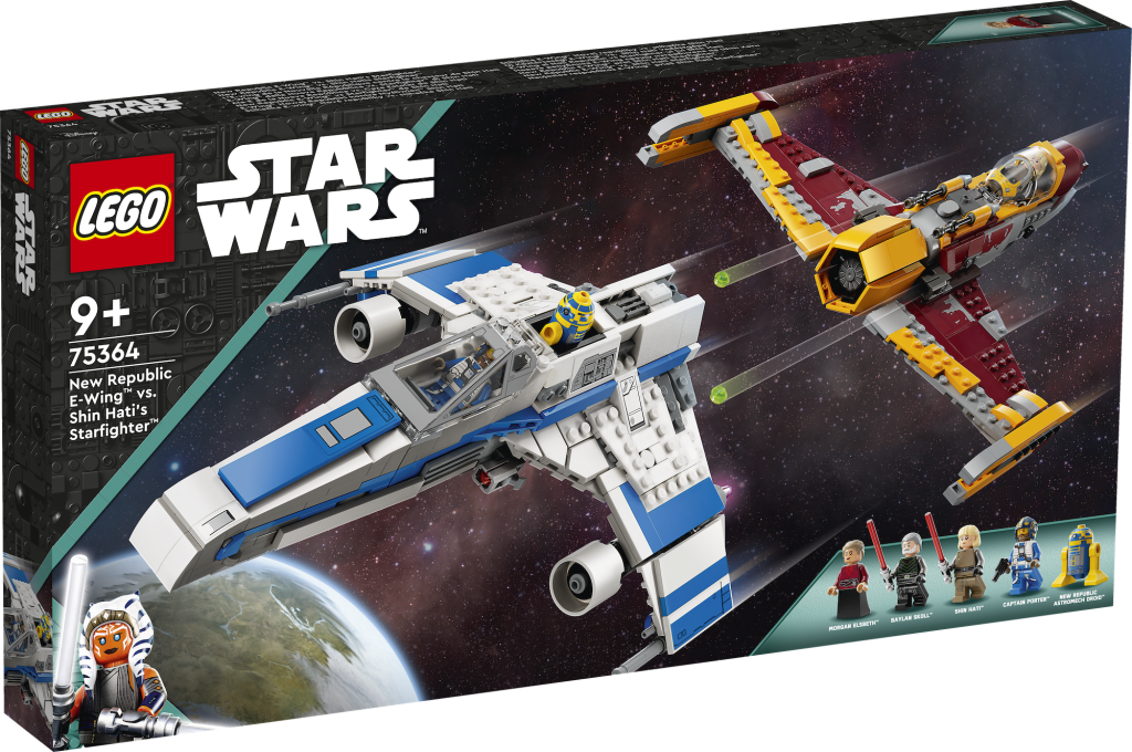 LEGO Star Wars 75364 New Republic E Wing vs. Shin Hatis Starfighter 1 1024x680