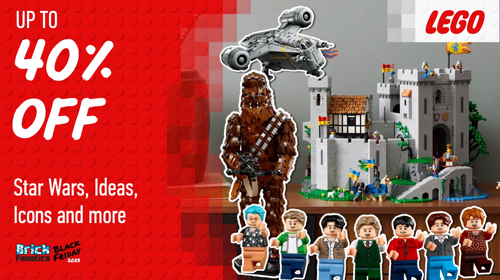 LEGO Black Friday sale: up to 40% off Star Wars, Icons, Ideas and more