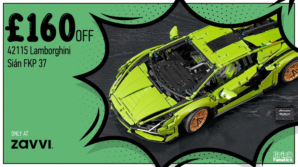 Save a massive £160 on LEGO Technic 42115 Lamborghini Sián FKP 37