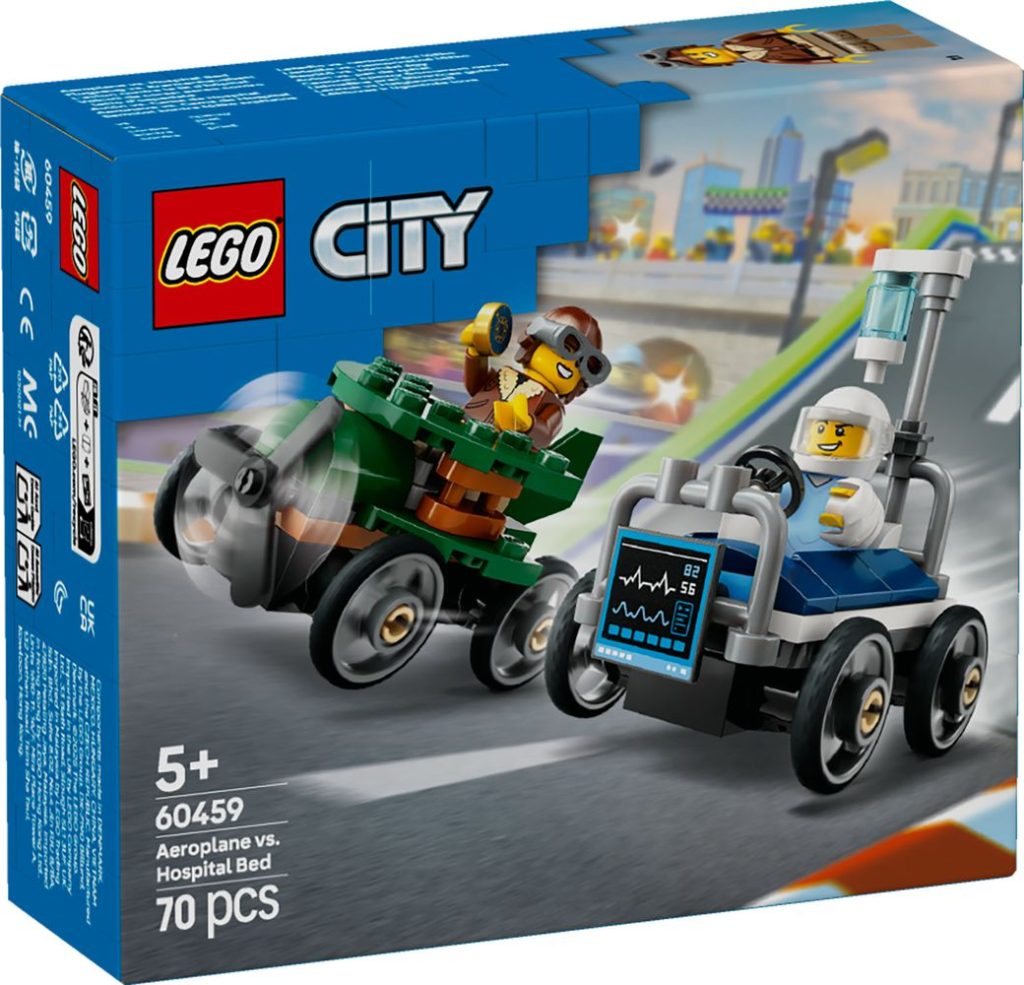 LEGO City 60459 Aeroplane vs. Hospital Bed 1 1024x985