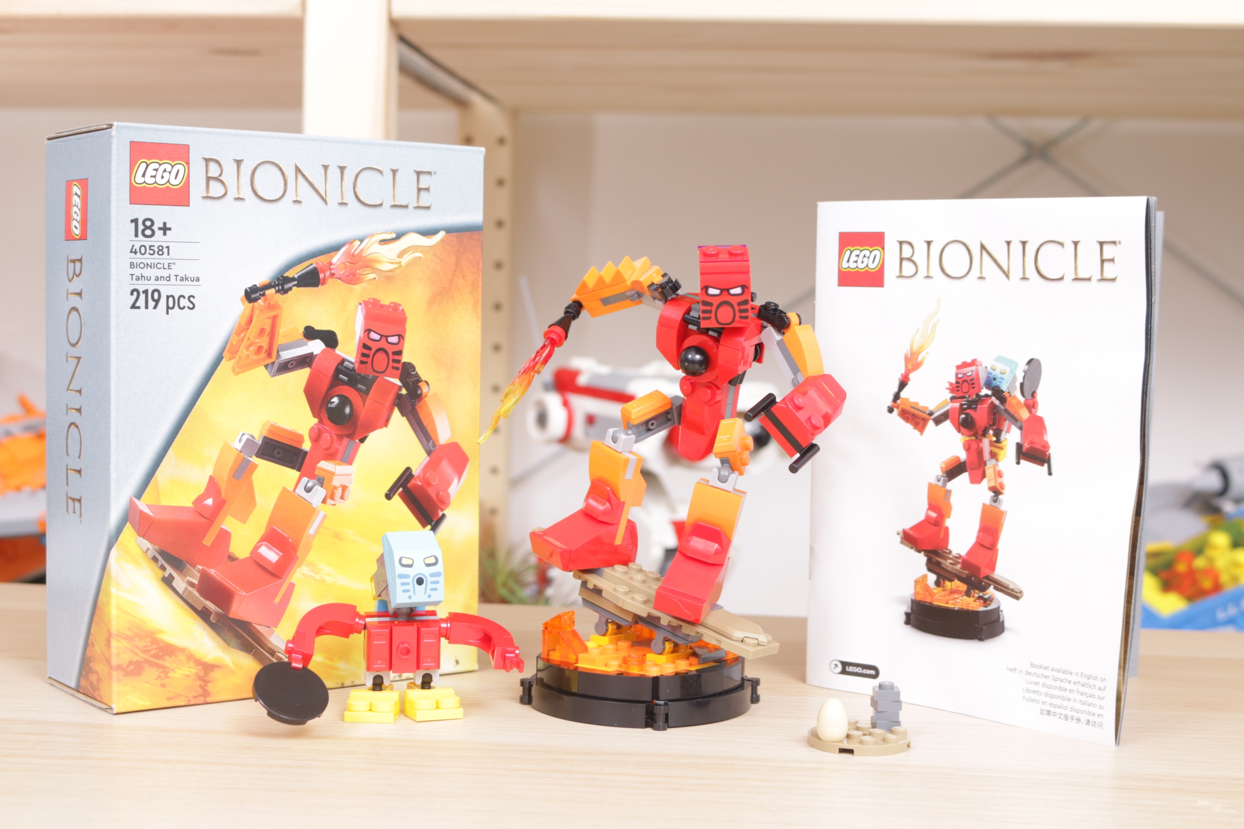 LEGO BIONICLE 40581 Tahu and Takua gift with purchase review 1 scaled