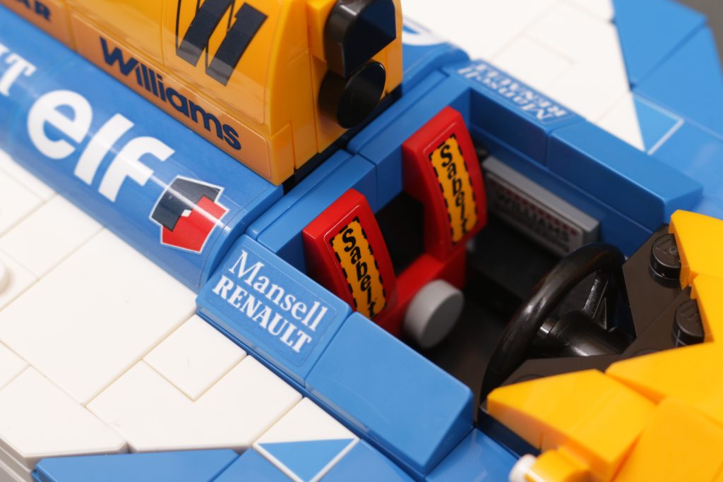 LEGO Icons 10353 Williams Racing FW14B Nigel Mansell review 31 1024x683