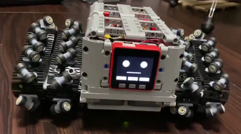 This LEGO remote-control crawler brings a whole new meaning to sidetracked