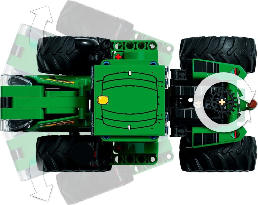 LEGO Technic 42136 John Deere 9620R 4WD Tractor 5 1024x815