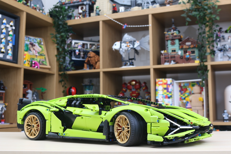 LEGO Technic 42115 Lamborghini Sian FKP 37 review 101