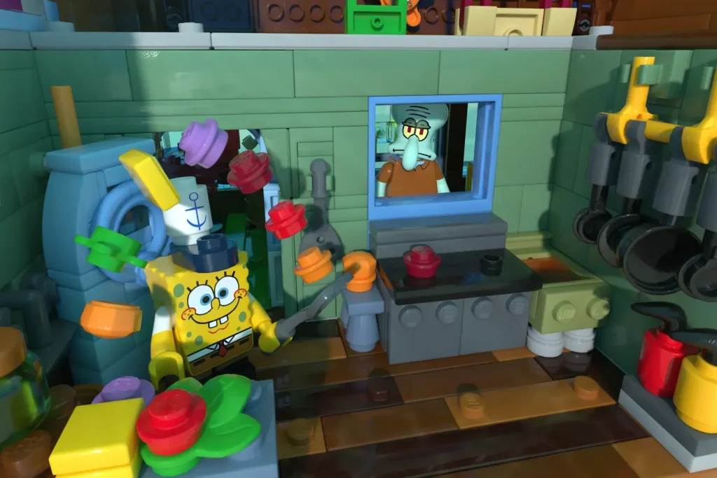 LEGO Ideas SpongeBob SquarePants The Krusty Krab 6 1024x683