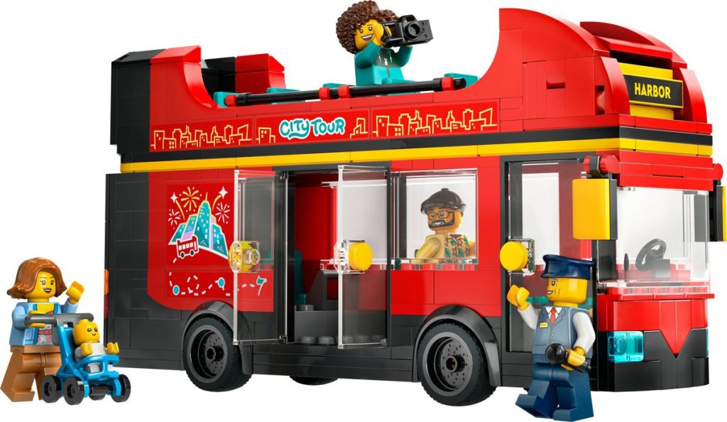 LEGO City 60407 60407 Red Double Decker Sightseeing Bus 5 1024x594
