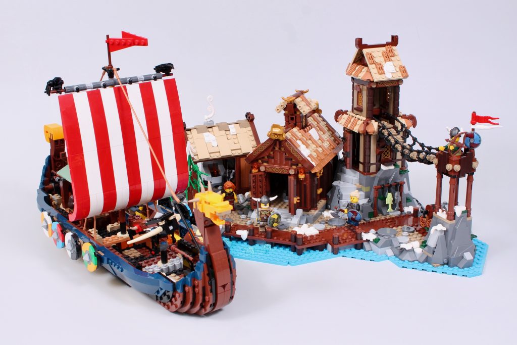 LEGO Ideas 21343 Viking Village 31132 Viking Ship and the Midgard Serpent 1 1024x683