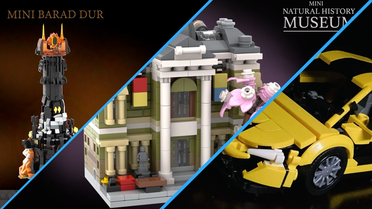 Five of the biggest LEGO sets of 2024, made tiny