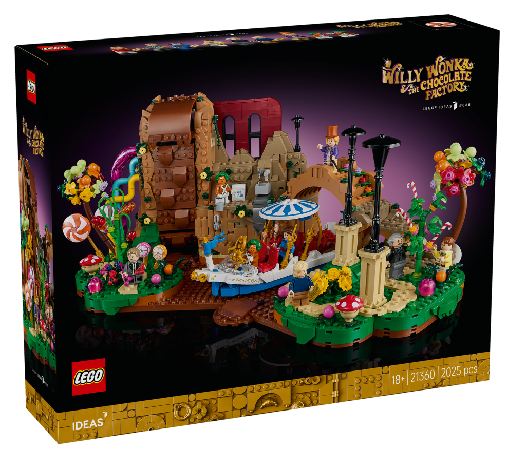 LEGO Ideas 21360 Willy Wonka The Chocolate Factory Box 1024x875