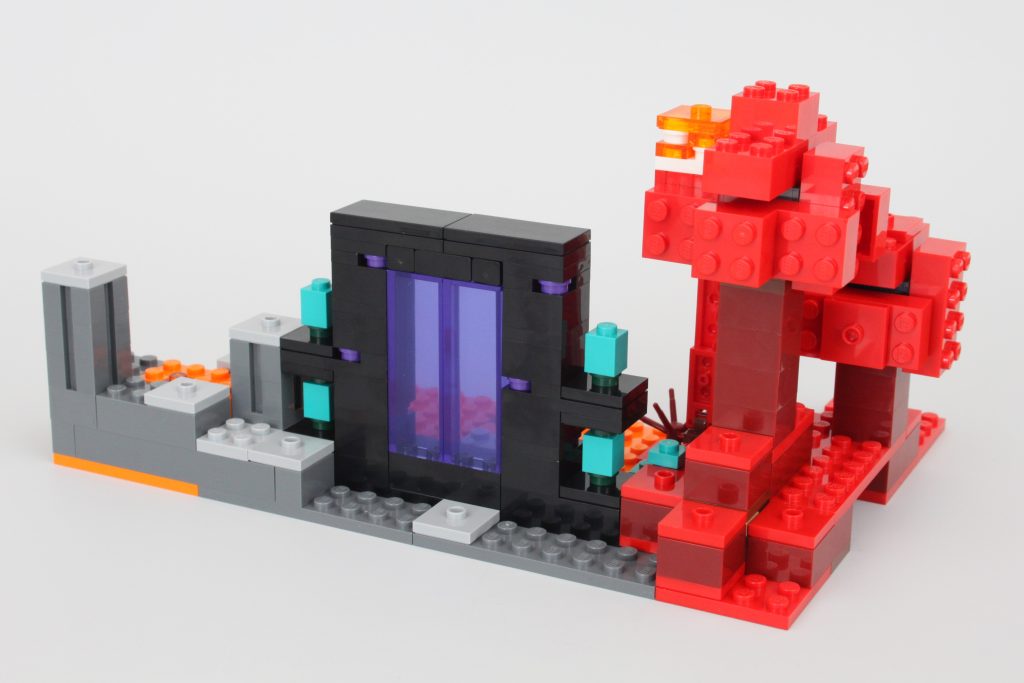 LEGO Minecraft 21255 The Nether Portal Ambush review 4 1024x683