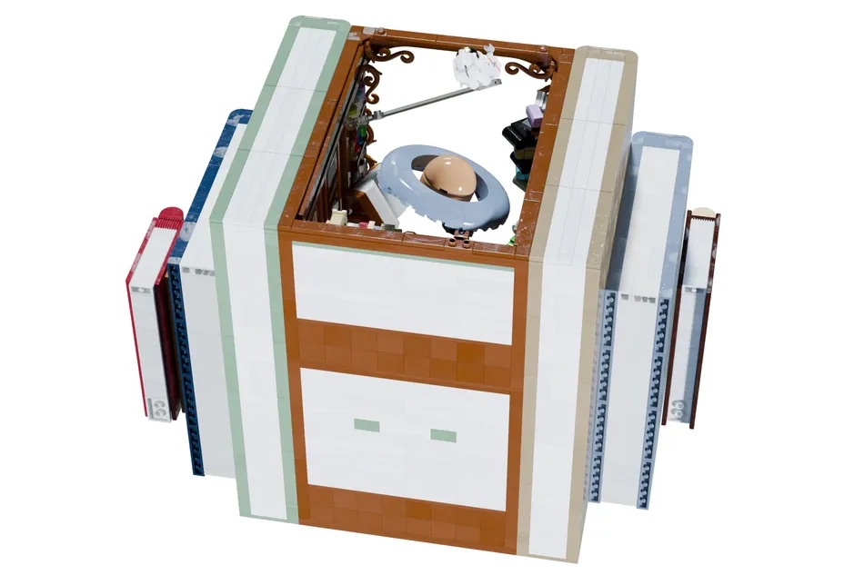 LEGO Ideas Booknook Story Laboratory 9