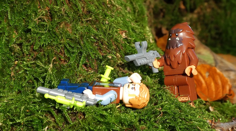 Brick Pic of the Day: Owen meets Bigfoot