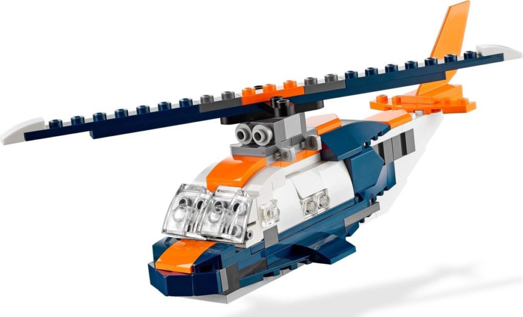 LEGO Creator 3 in 1 31126 Supersonic Jet 5 1024x620