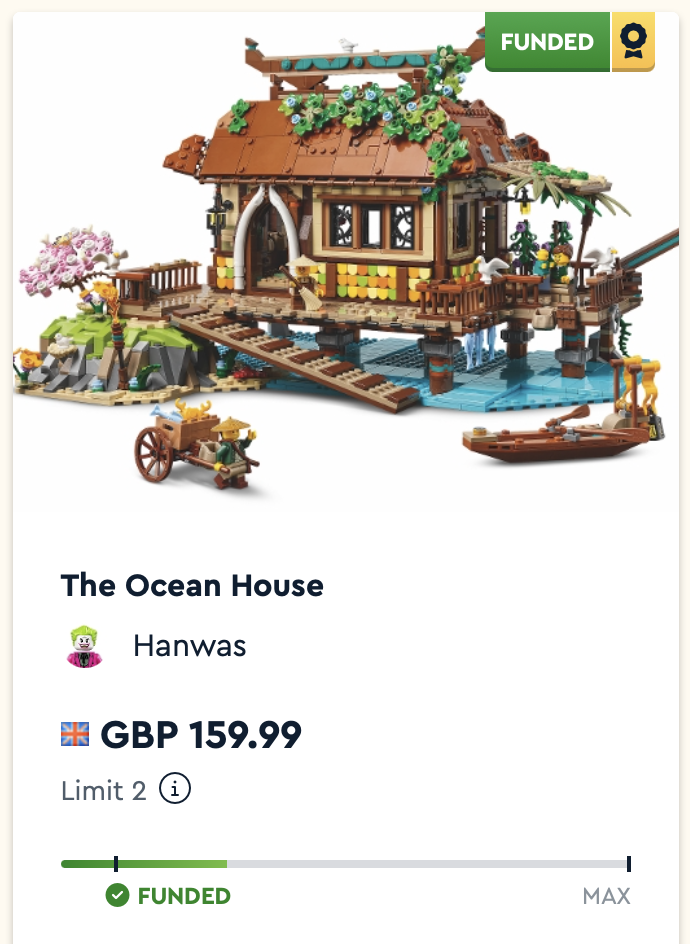 LEGO BricklInk Designer Program The Ocean House June 10 update