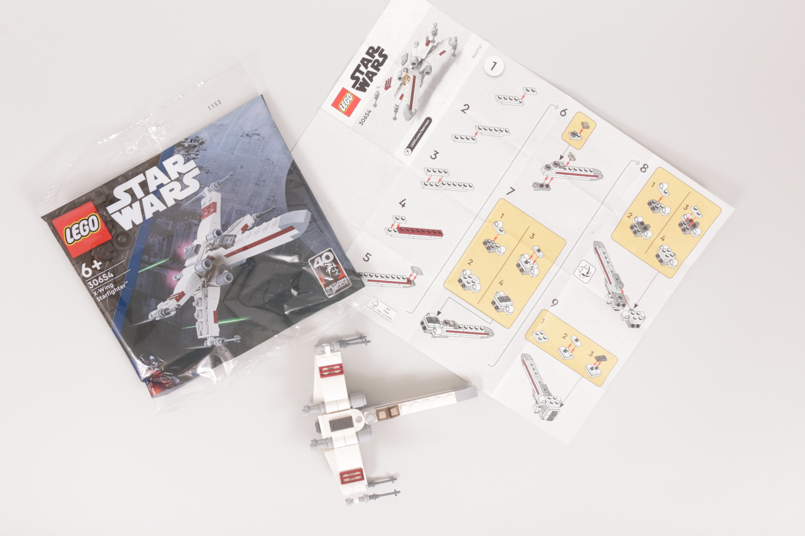 May the 4th LEGO Star Wars 30654 X wing Starfighter GWP review 6 scaled