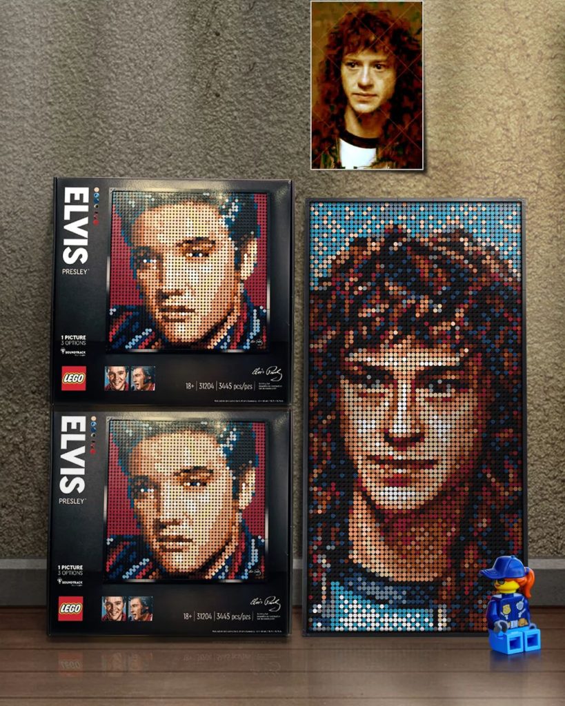 LEGO Art custom Eddie Munson 819x1024