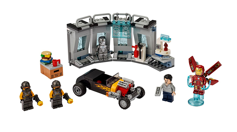 LEGO Marvel Avengers 76167 Iron Man Armory official images