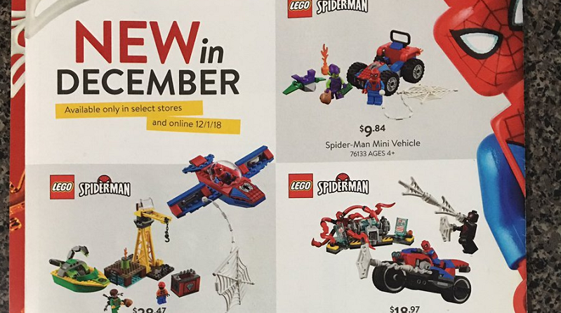 LEGO Spider-Man: Into the Spider-Verse sets confirmed for December
