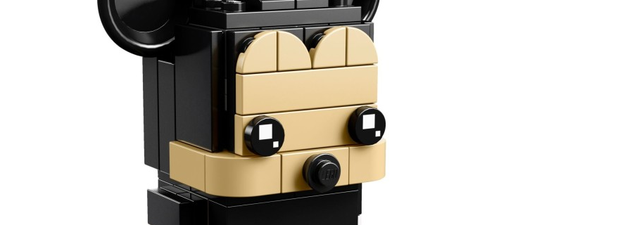 LEGO Disney BrickHeadz 41624 Mickey Mouse and 41625 Minnie Mouse available now