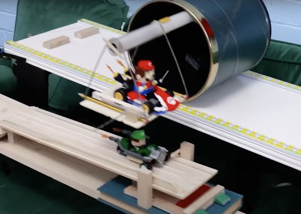 Josephs Machines LEGO Mario Kart in real life 5 1024x727
