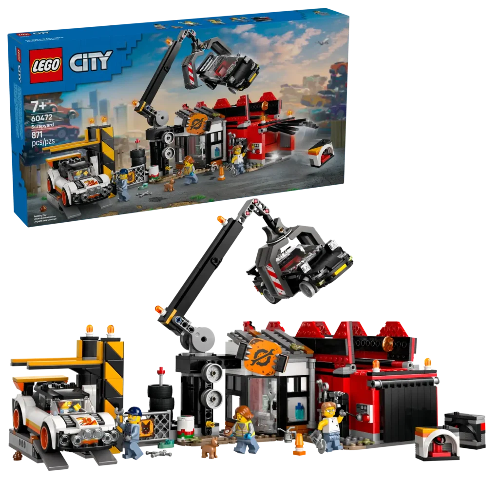 LEGO City 60472 Scrapyard with Cars  1024x1024