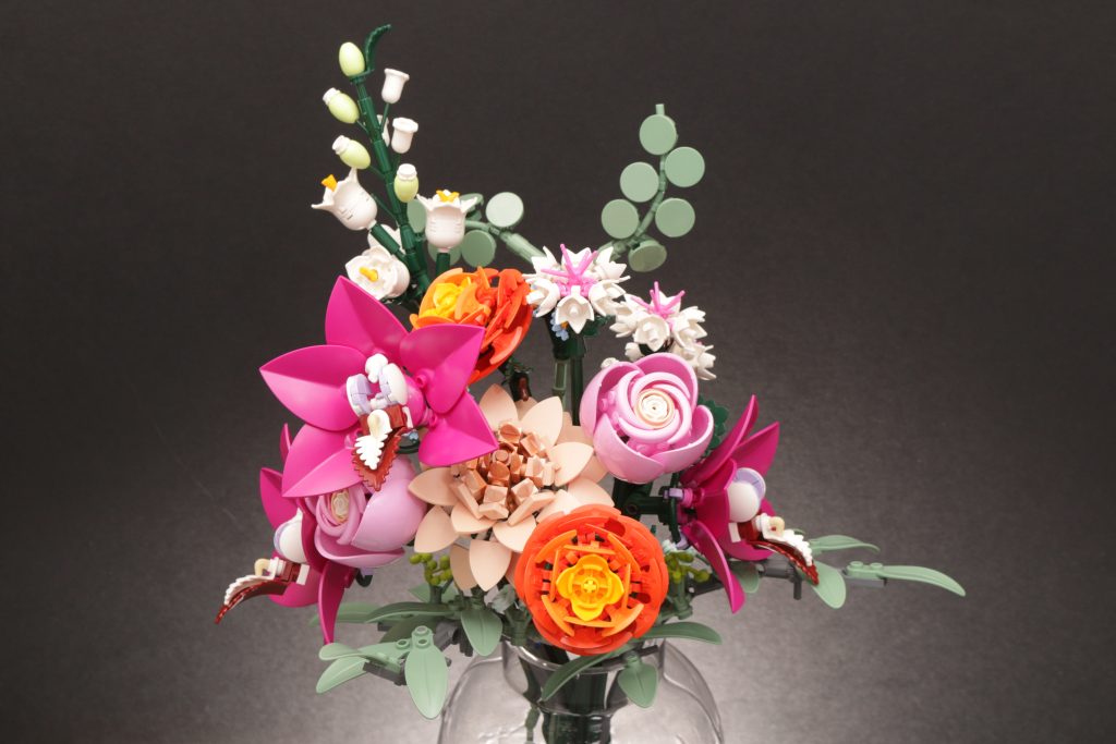 LEGO Botanicals 10342 Pretty Pink Flower Bouquet review 5 1024x683