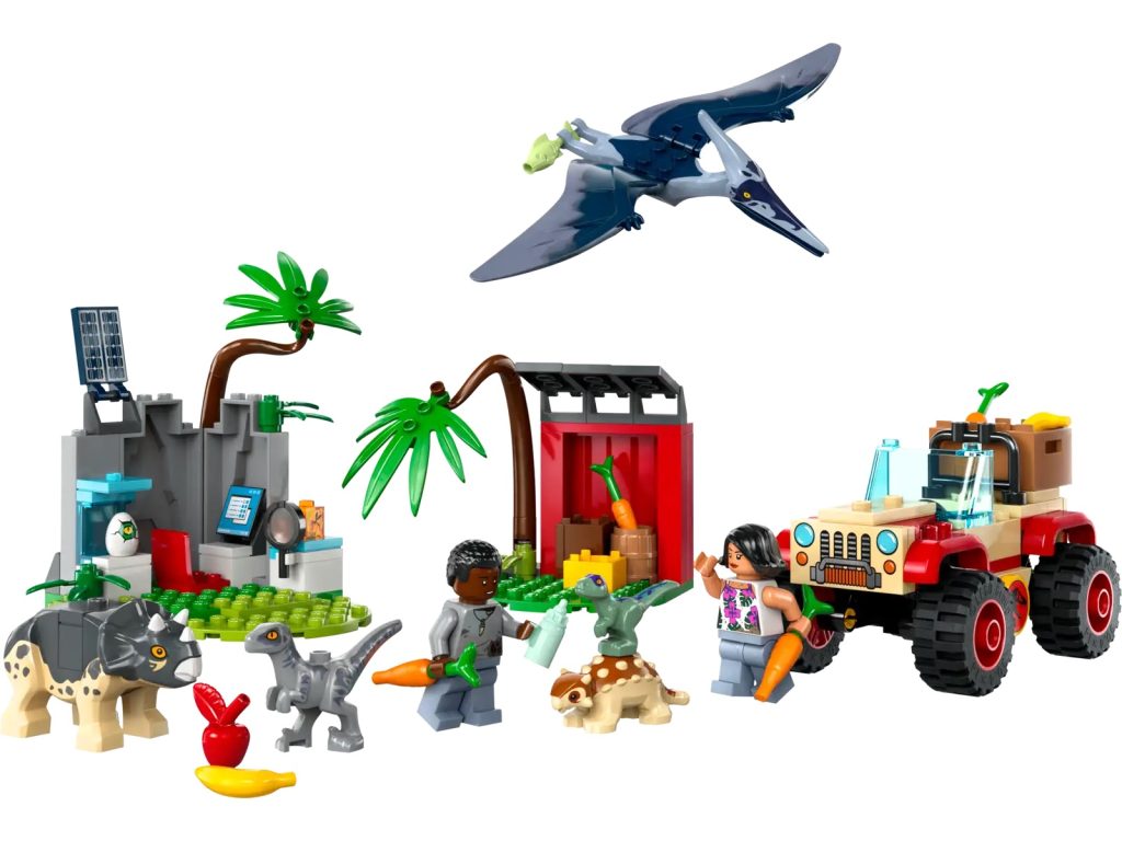 LEGO Jurassic World 76963 Baby Dinosaur Rescue Center  1024x768