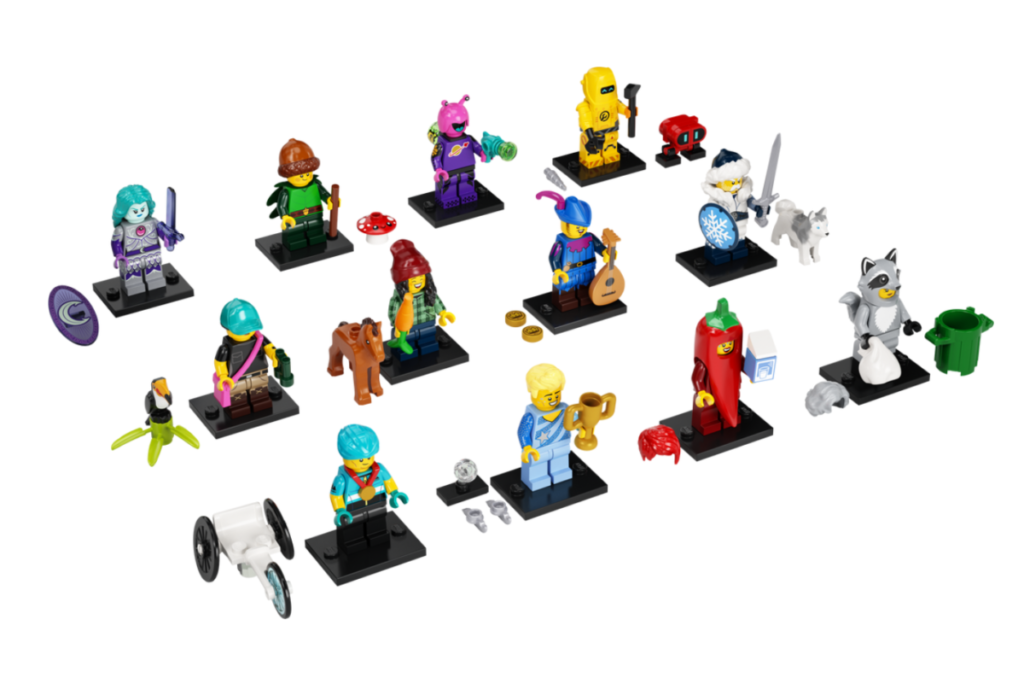 LEGO Collectible Minifigures 71032 Series 22 full lineup 1024x678