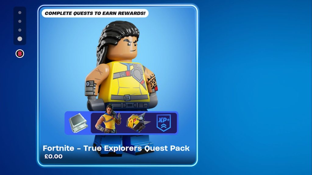 Grab a free LEGO Fortnite True Explorers Quest Pack 1 1024x576