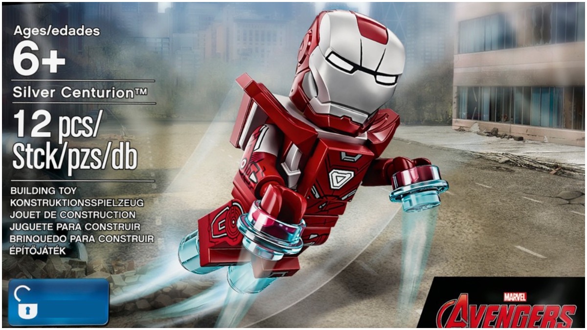 LEGO 76216 Iron Man Armoury references an ancient promotion