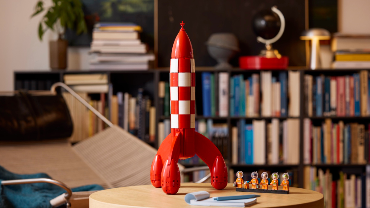 LEGO Ideas 21367 Tintin Moon Rocket officially revealed