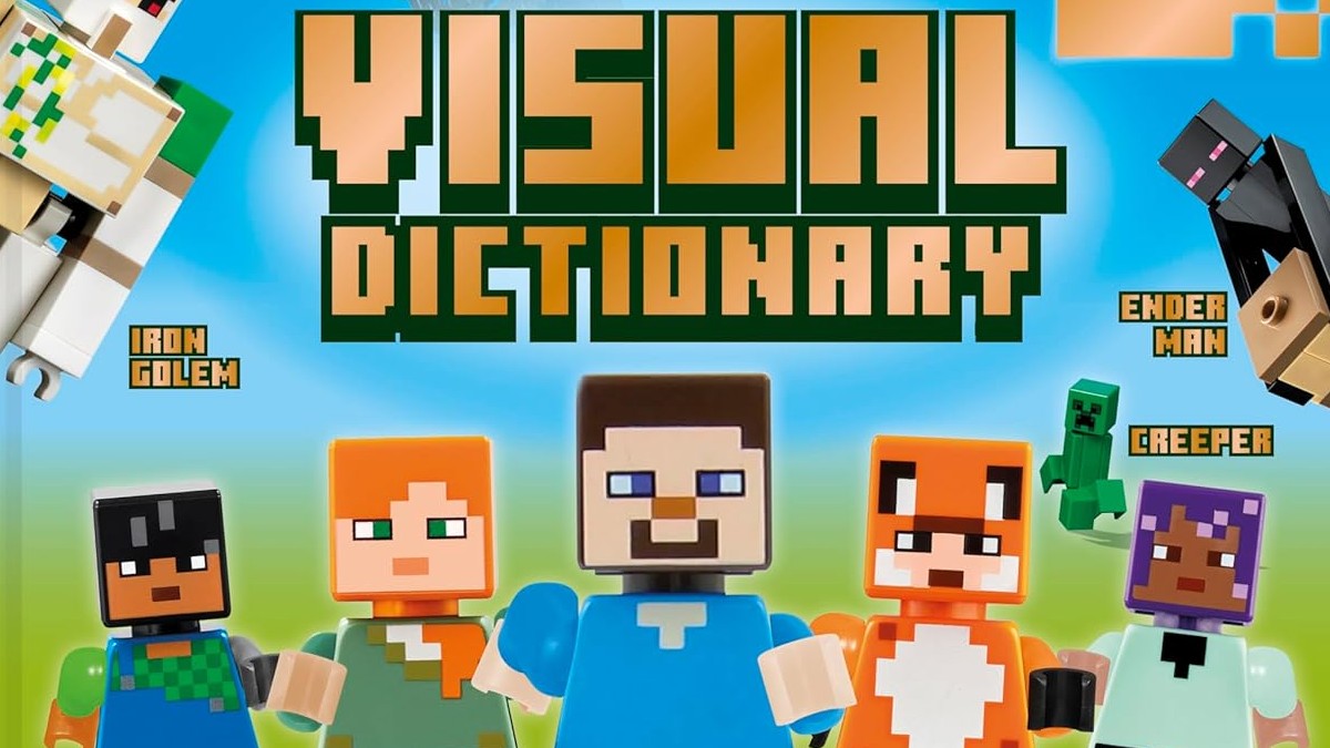 LEGO Minecraft Visual Dictionary and minifigure coming soon