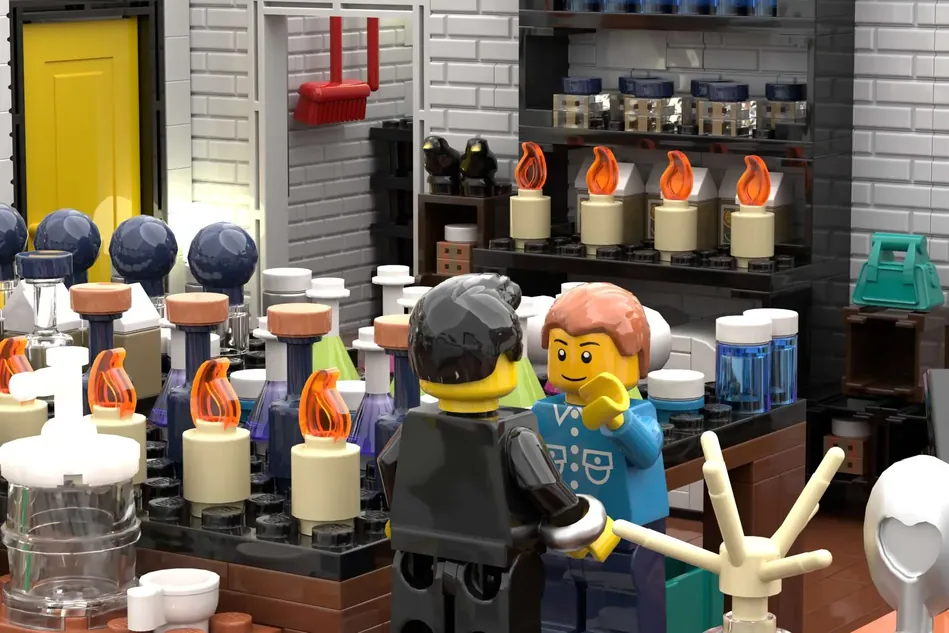 LEGO Ideas Schitts Creek The Rose Apothecary 8