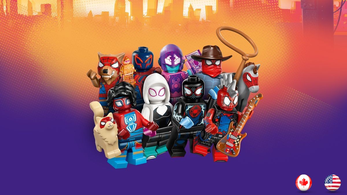First North American LEGO Spider-Verse minifigure codes now in Brick Search