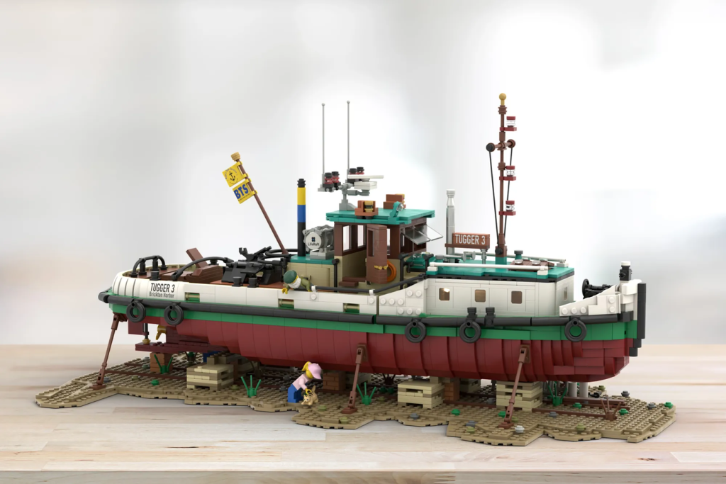 LEGO Ideas Bobs Old Tugboat 3 1024x683