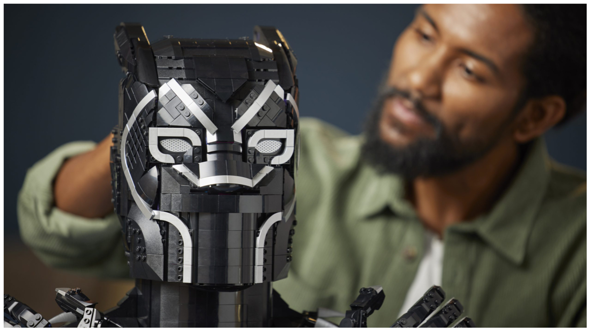 WATCH: LEGO Black Panther bust is fit for a king (but not for anyone else)