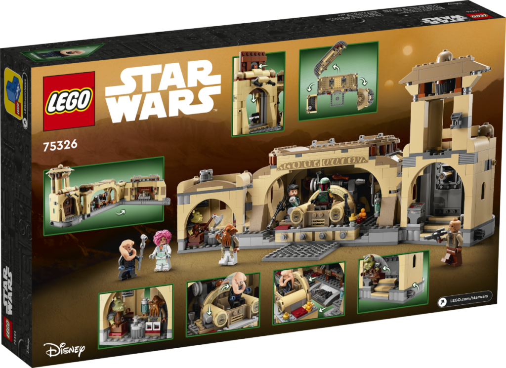 LEGO Star Wars 75326 Boba Fetts Throne Room 3 1024x745