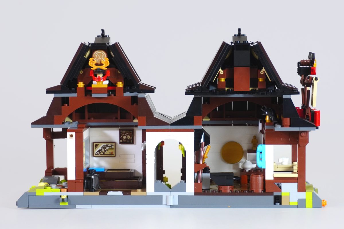 LEGO NINJAGO 71858 Four Weapons Blacksmith 15th Anniversary review 09 1200x800
