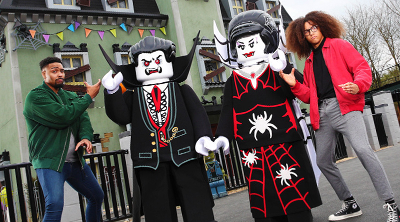 Diversity visits the LEGOLAND Windsor Resort Haunted House Monster Party to perform tricks with the spooks