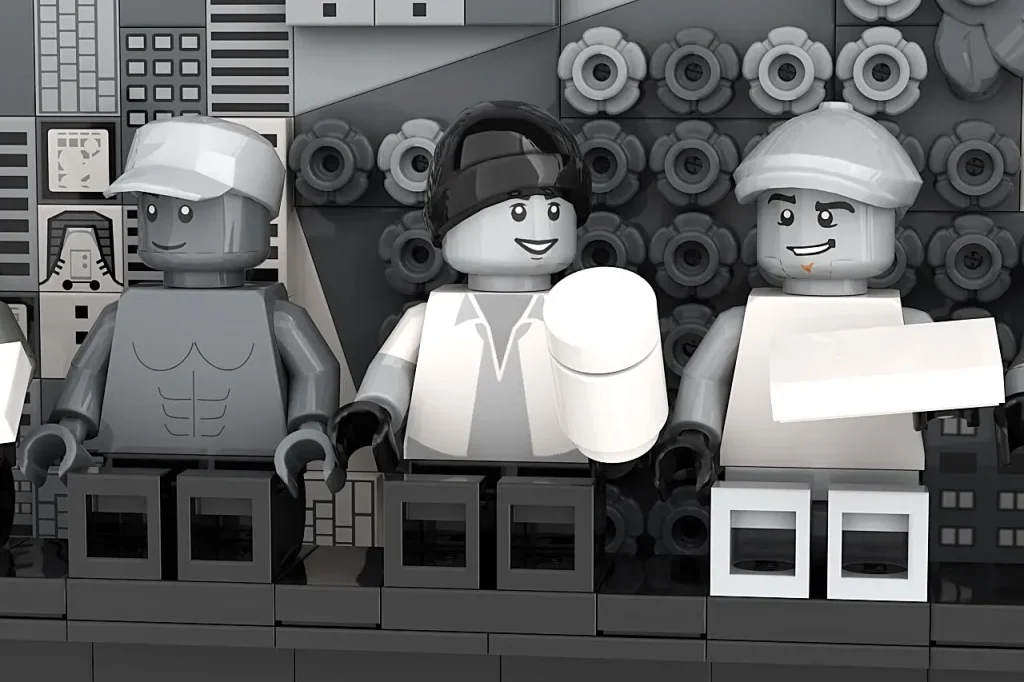 LEGO Ideas Lunch Atop a Skyscraper 9 1024x682