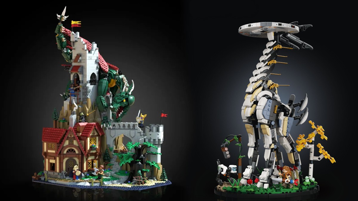 There’s an interesting link between LEGO’s D&D and Horizon sets